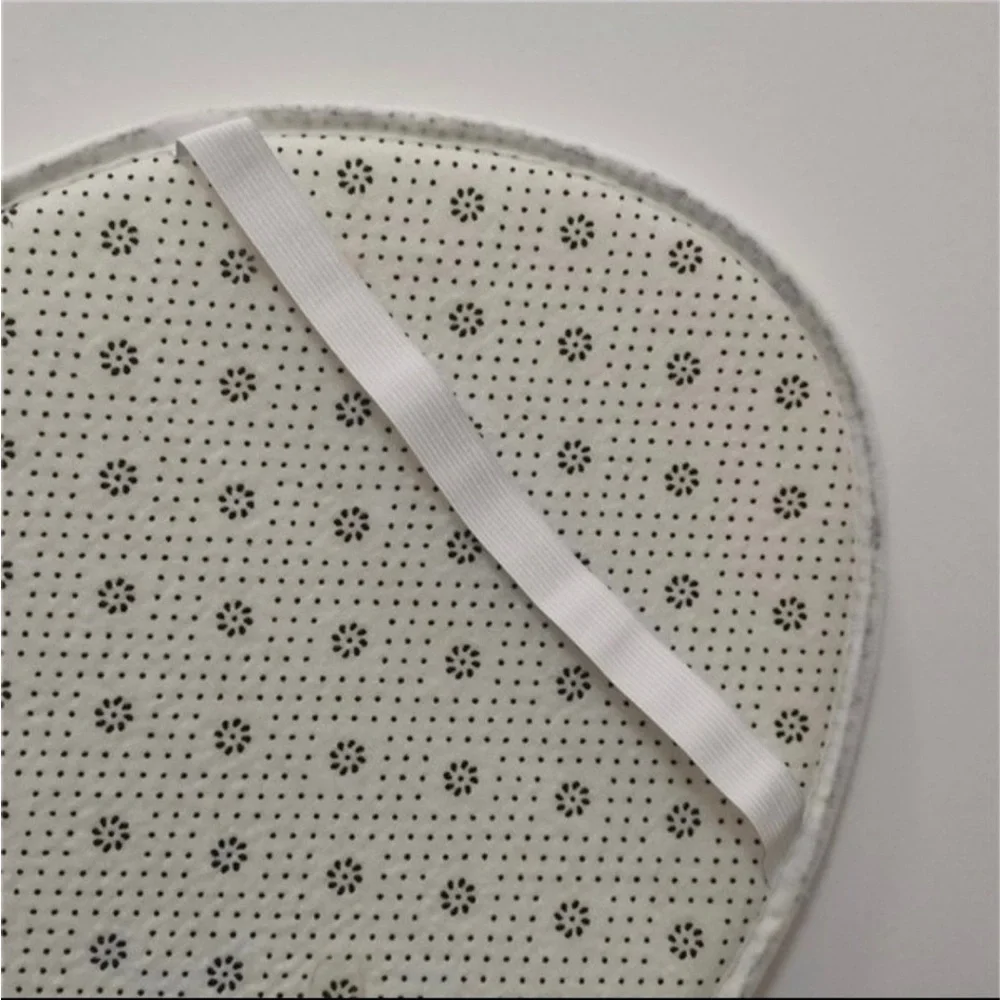 3Pcs Sublimation Bathroom Set: White Bath Mat Set